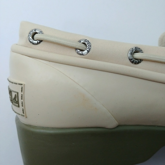 VINTAGE SPERRY TOP-SIDER RUBBER 6M SLIP ON SHOES - Picture 6 of 8